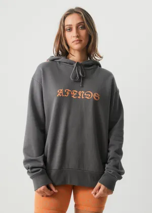 AFENDS Womens Morton - Hoodie - Steel