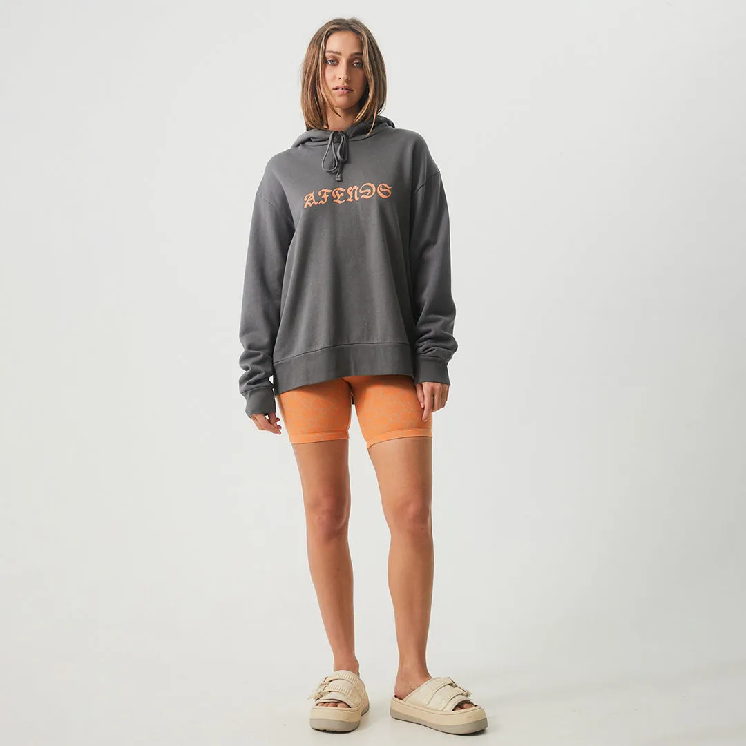 AFENDS Womens Morton - Hoodie - Steel
