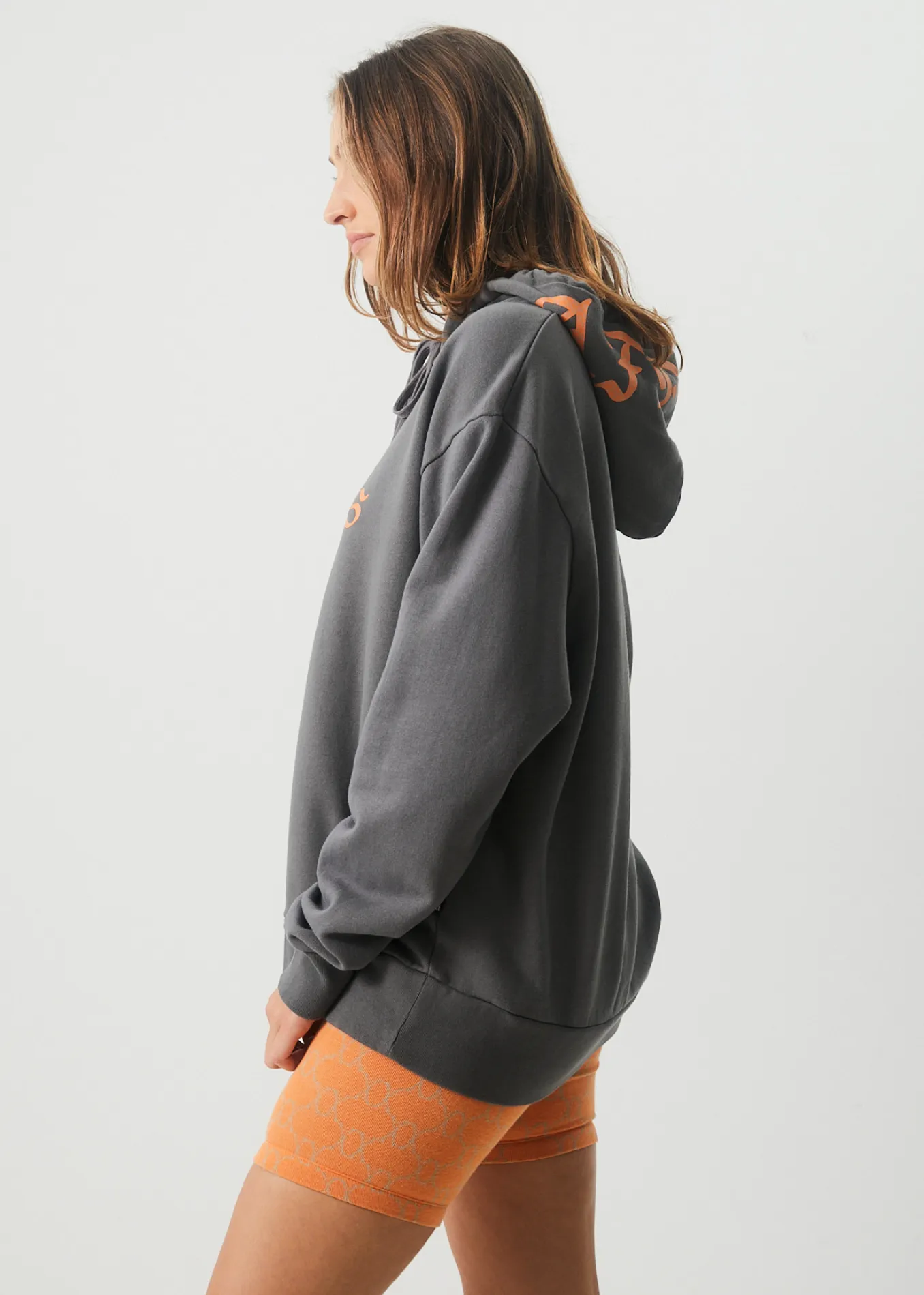 AFENDS Womens Morton - Hoodie - Steel