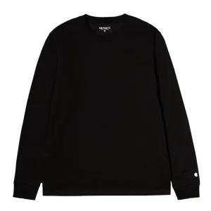 CARHARTT WIP L/S BASE T-SHIRT // BLACK/WHITE