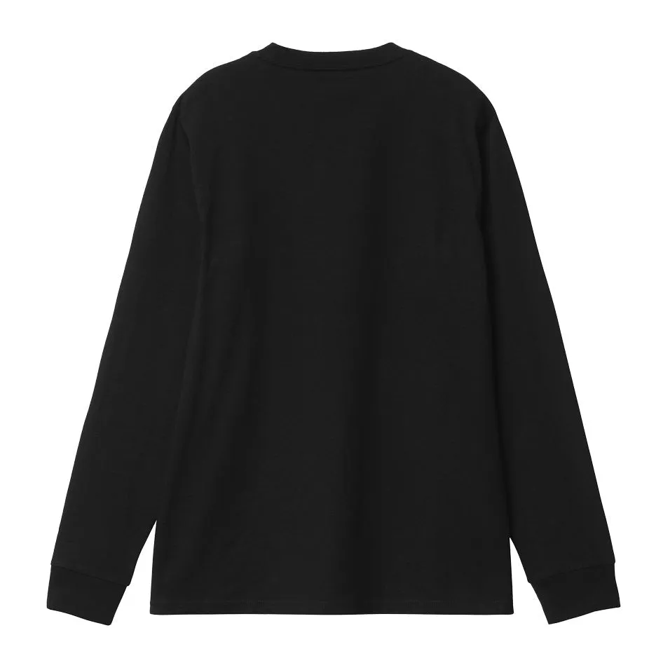 CARHARTT WIP L/S BASE T-SHIRT // BLACK/WHITE