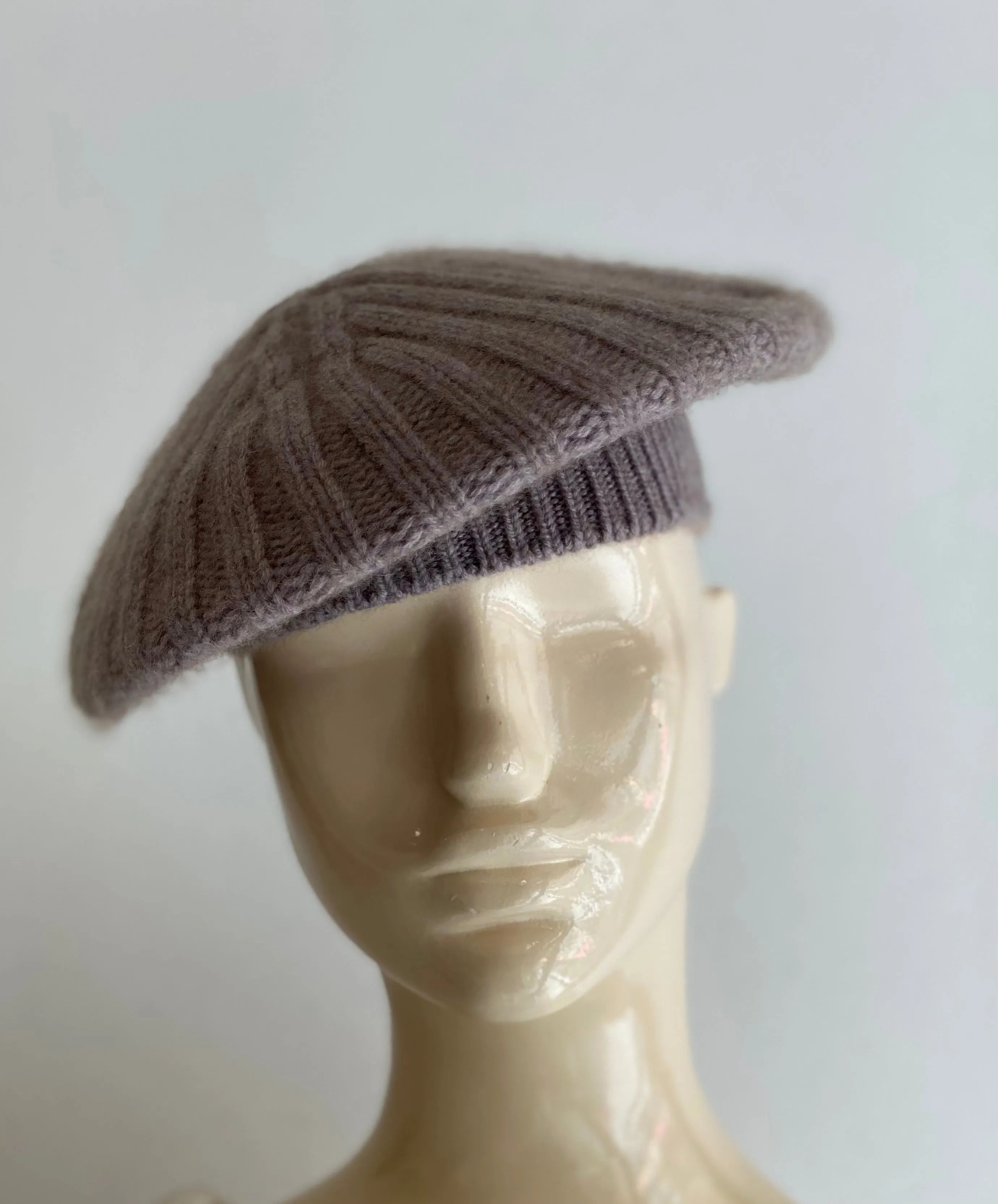 Cashmere Beret - Winter Sale  50% Off- At checkout use code Winter50%