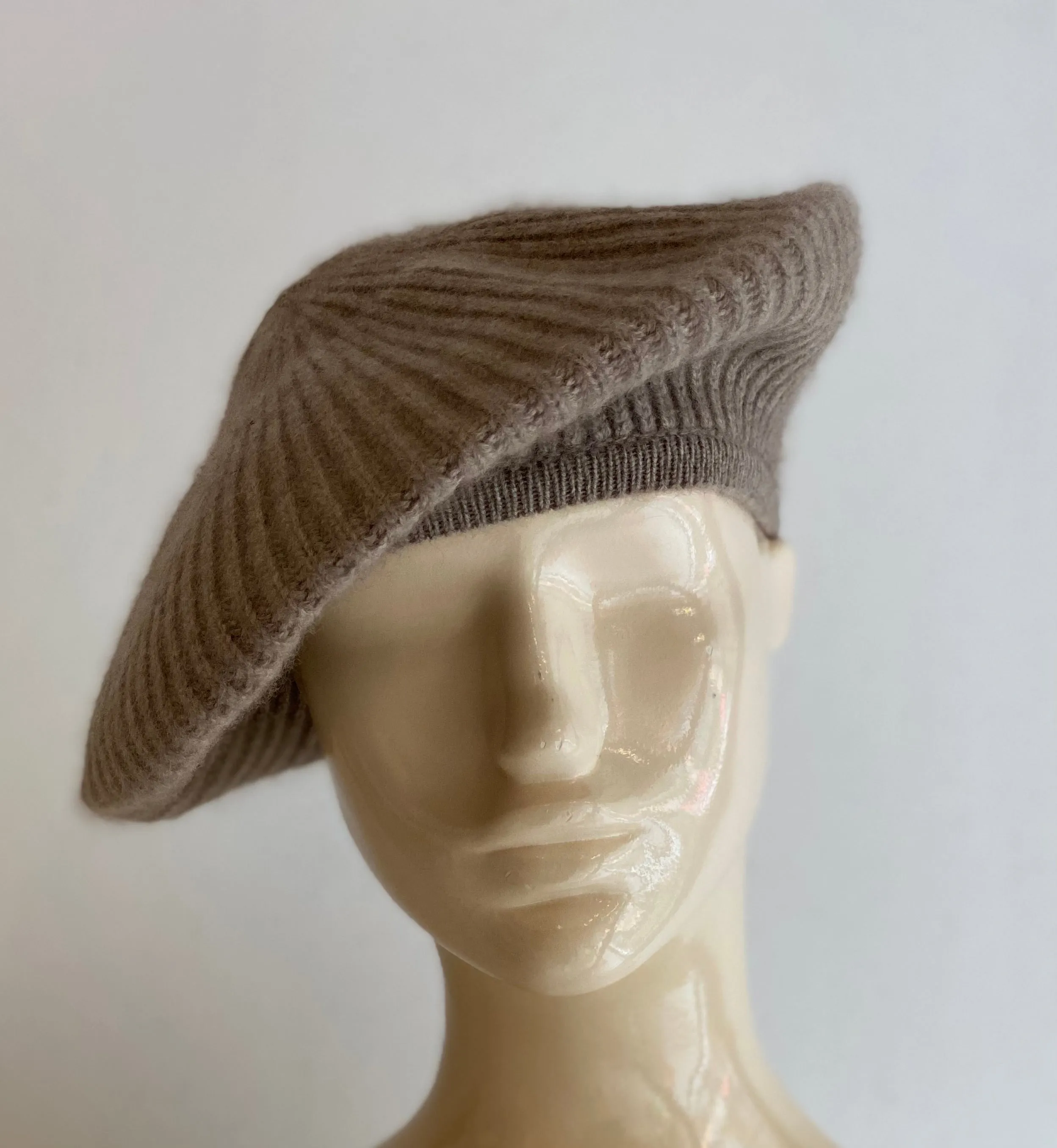 Cashmere Beret - Winter Sale  50% Off- At checkout use code Winter50%