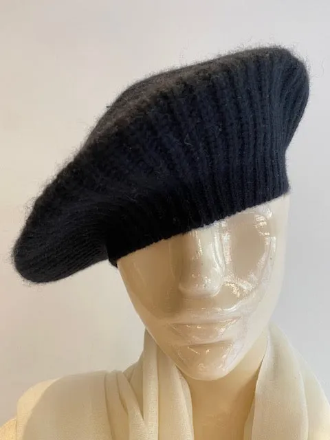 Cashmere Beret - Winter Sale  50% Off- At checkout use code Winter50%