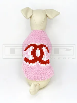 Chewnel Cece Pink Teddy Sweater