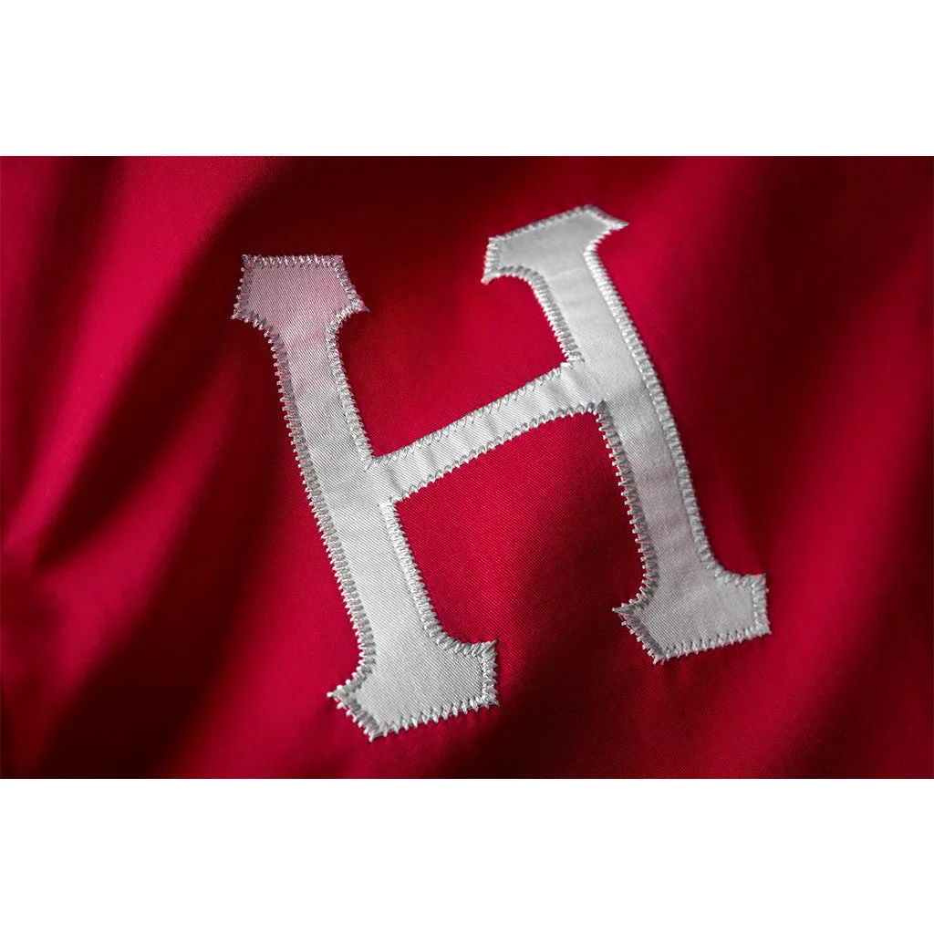 CLASSIC H BASEBALL JACKET // RED