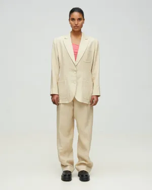 CLASSIC LINEN BLAZER