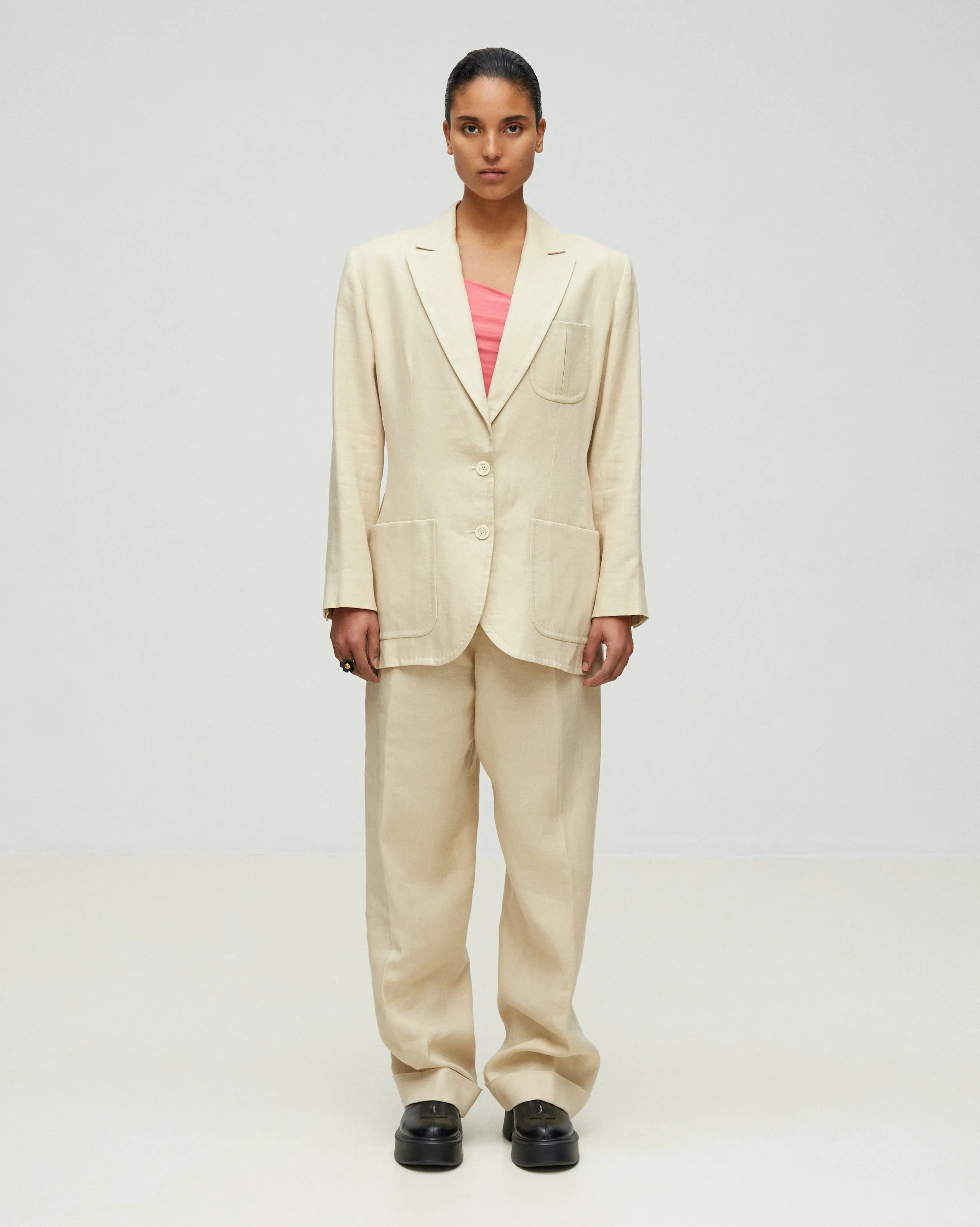 CLASSIC LINEN BLAZER