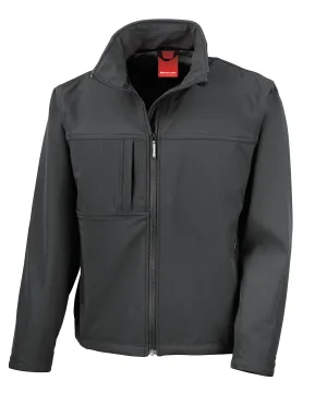 Classic softshell jacket | Black
