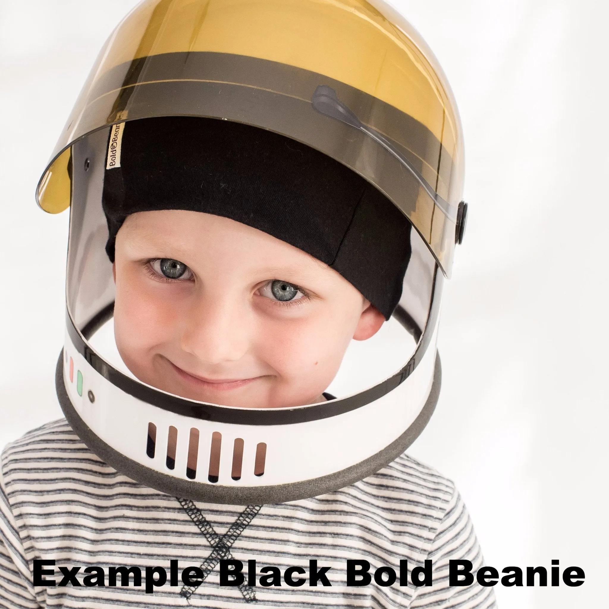 Dark Grey Plain Boy Cotton Beanie Unisex