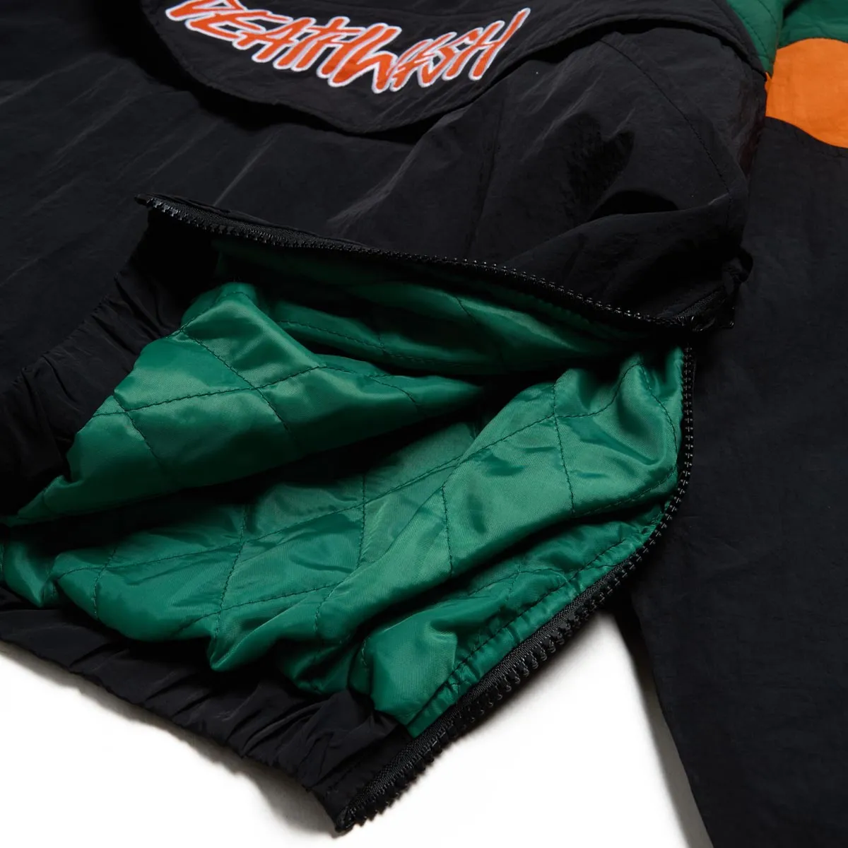 Deathwish Swampy University Pullover Jacket - Black