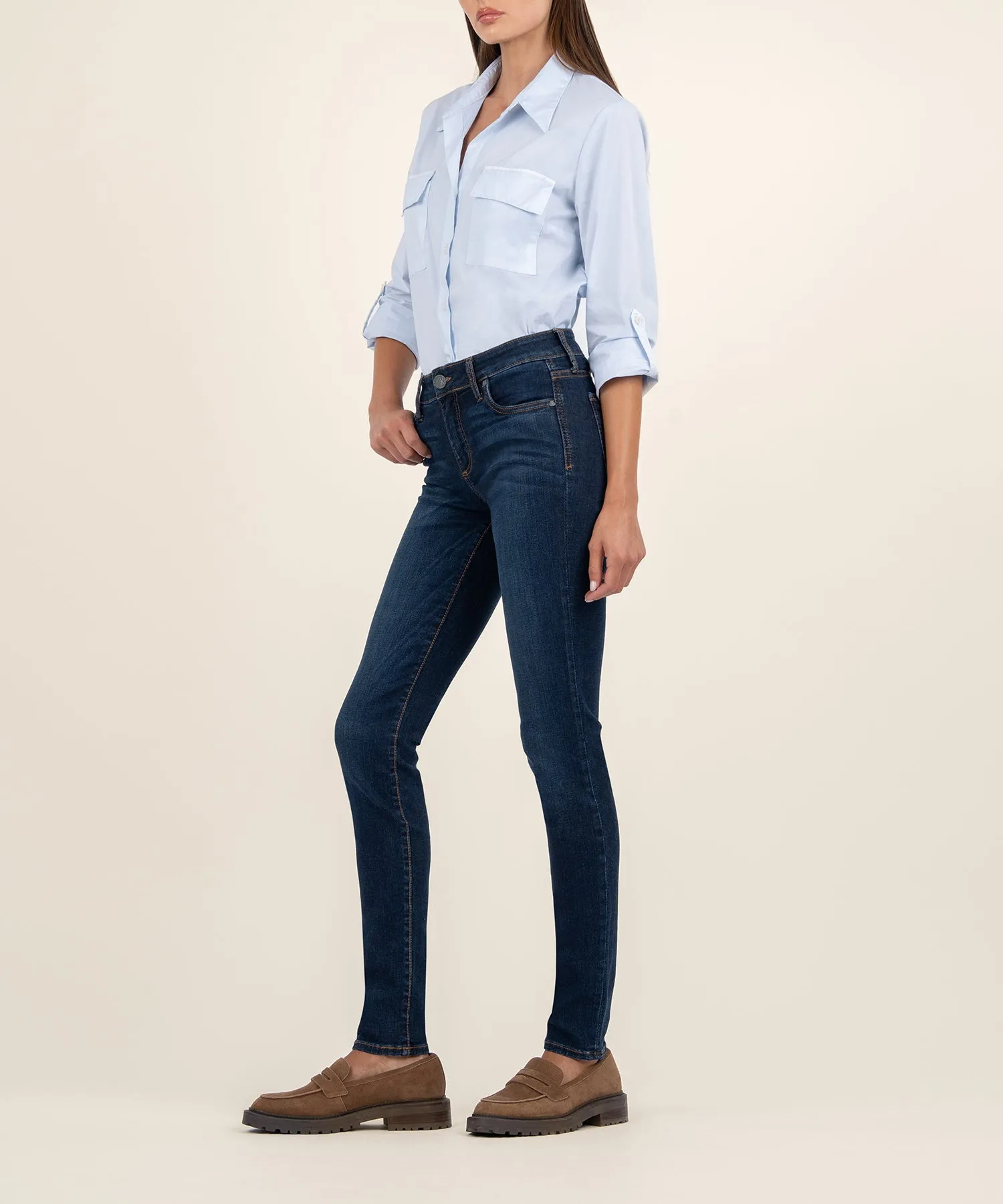Diana Mid Rise Relaxed Fit Skinny