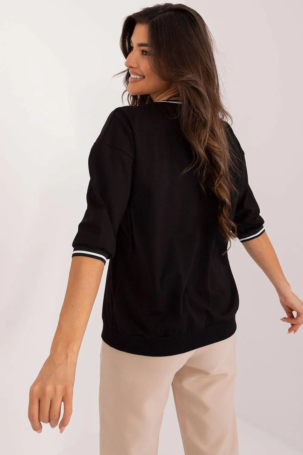 Elegant Chain-Detail Top