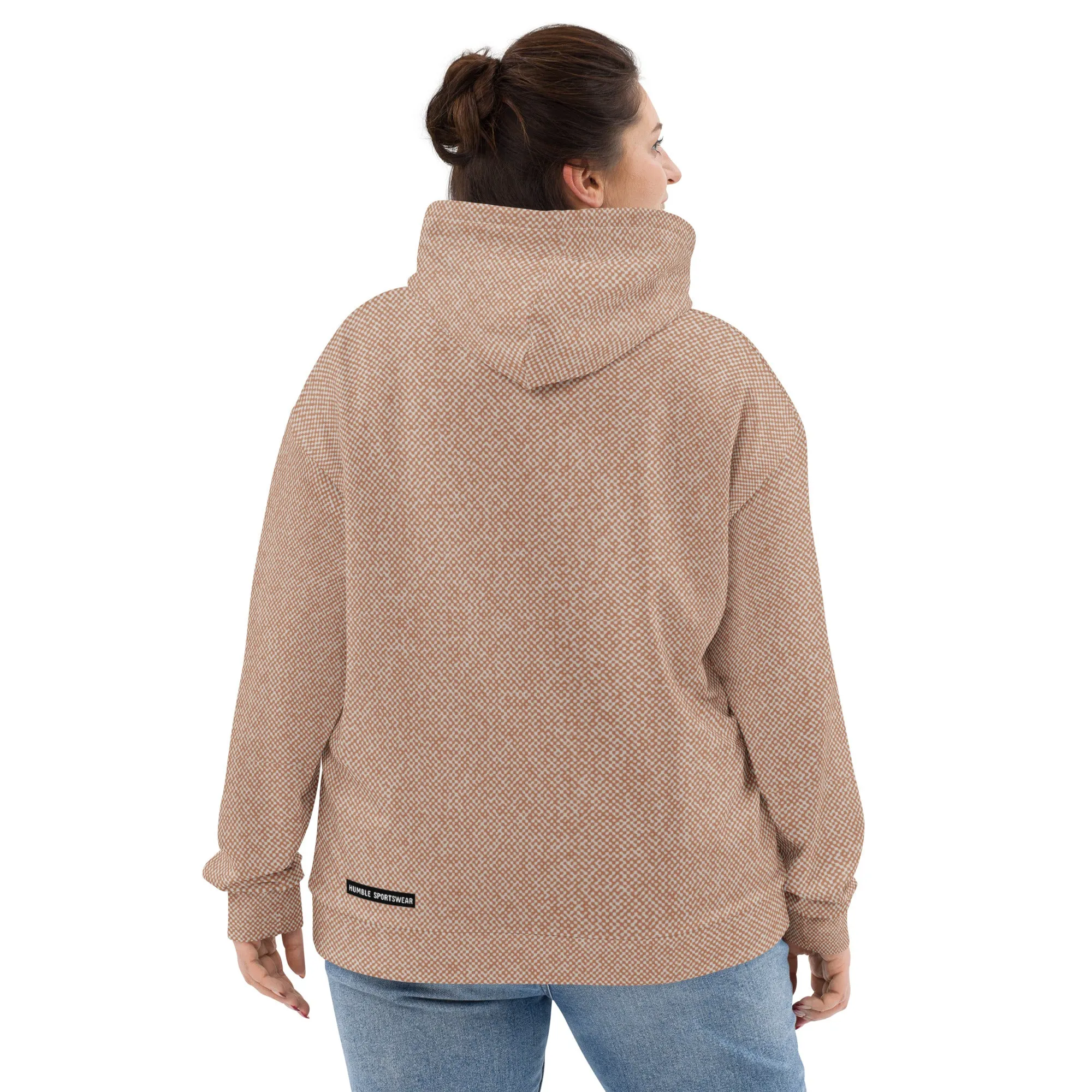 Humble Sportswear™ Terry Beige Relaxed Fit Hoodie