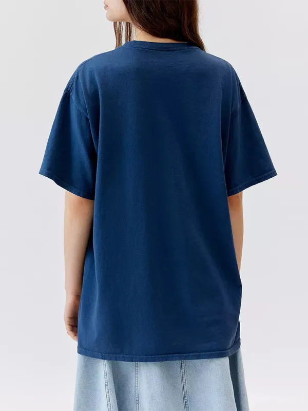 Kayla Butterfly T-shirt For Women, Simple Style, Round Neck And Short Sleeves