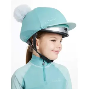 Lemieux Mini Double Pom Hat Silk Lagoon
