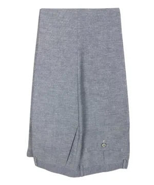 Men's Slim Fit Linen Trousers - ETHAN - Pale Blue