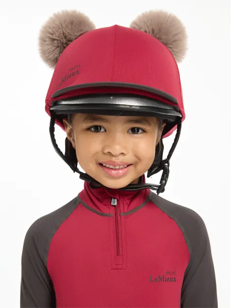 Mini Le Mieux Double Pom Pom Hat Silk