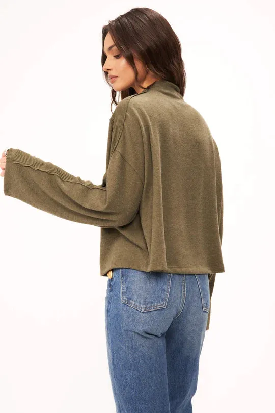 MODERN LOVER COZY FUNNEL NECK