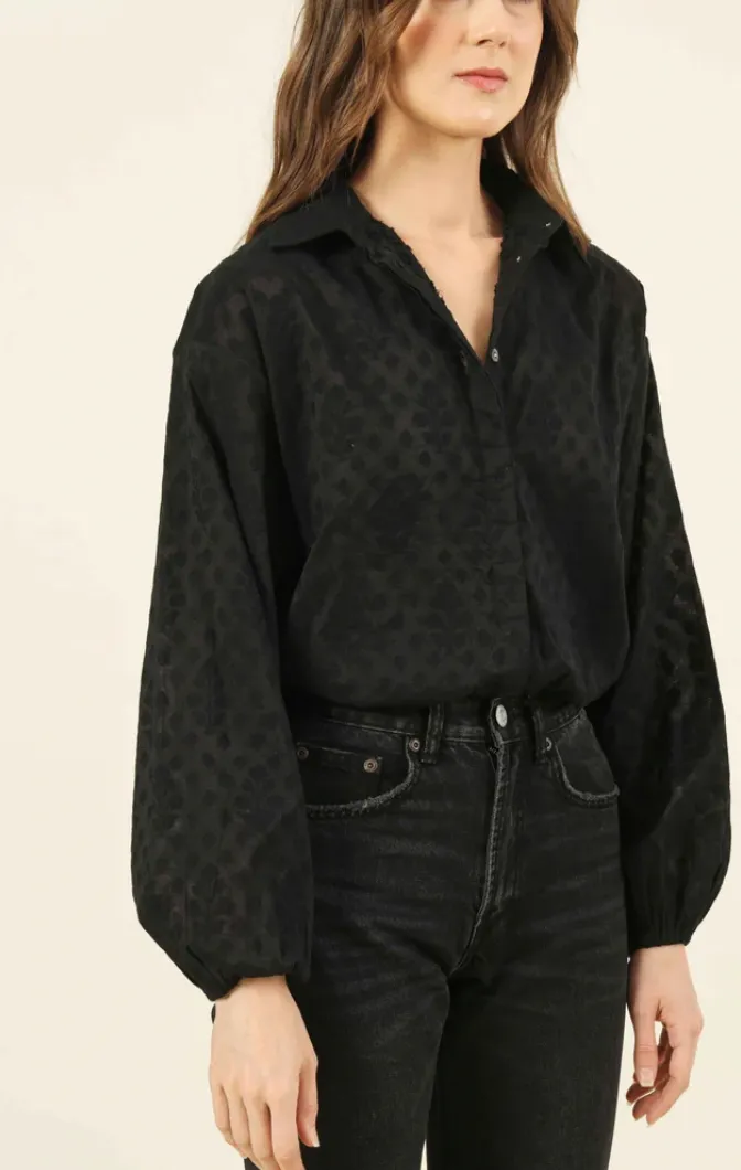 NERO BLOUSE - TANU NOIR