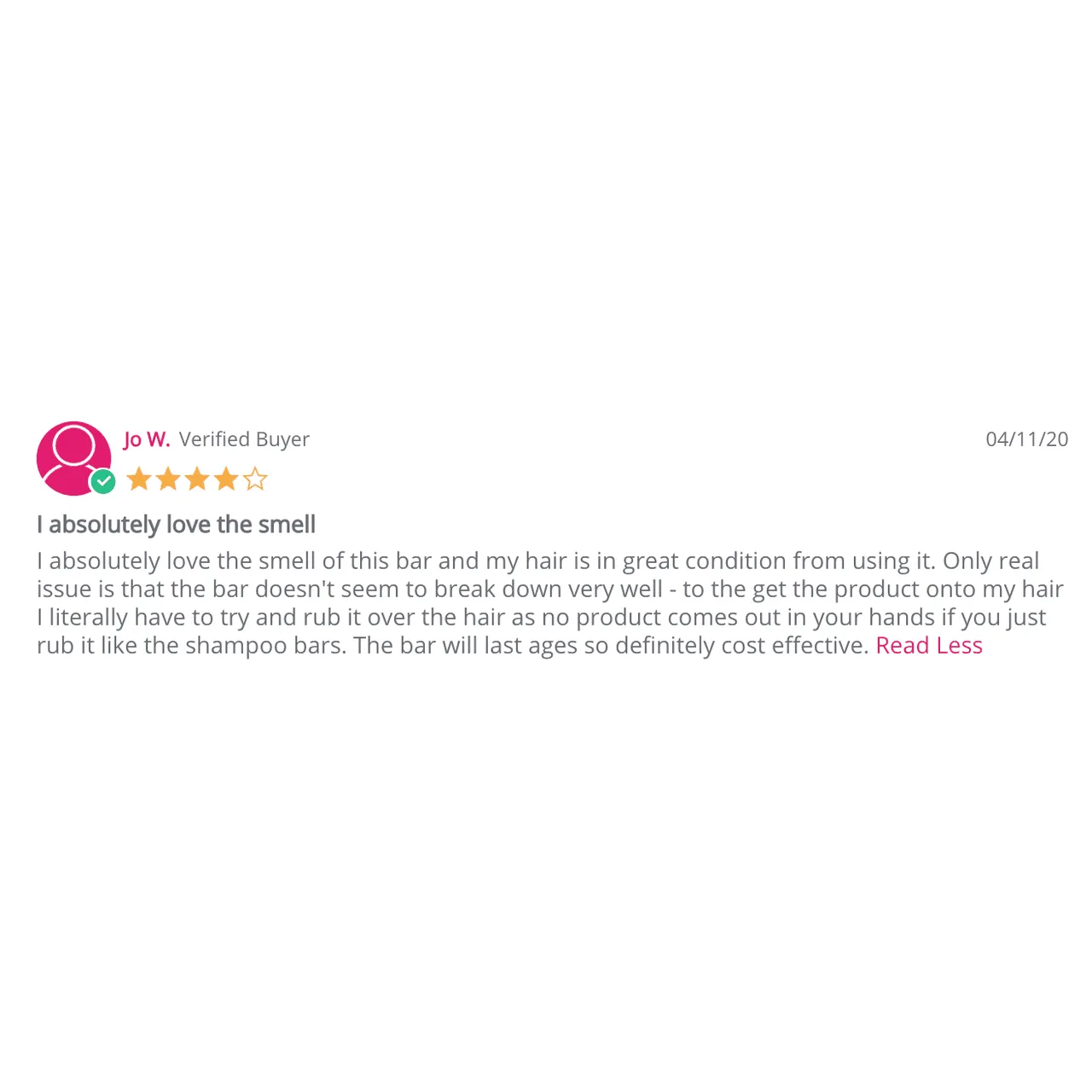 On Sleek Conditioner Bar