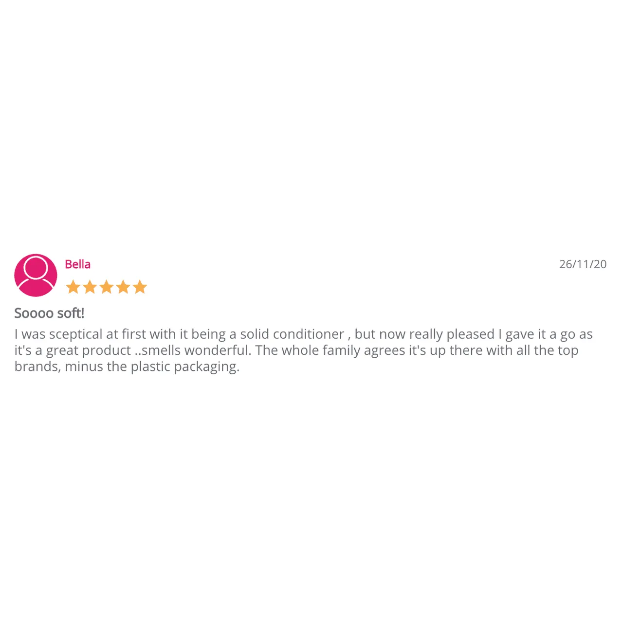 On Sleek Conditioner Bar