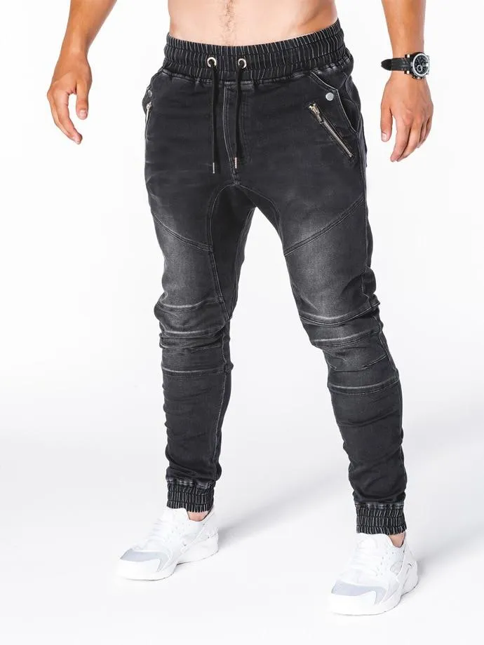 Premium Denim Joggers