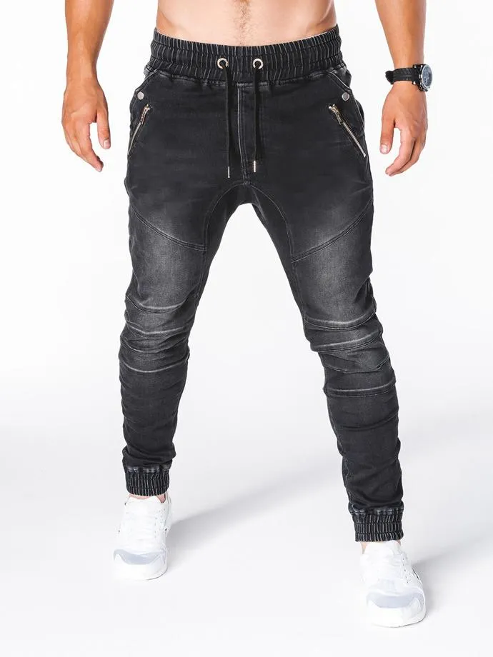 Premium Denim Joggers