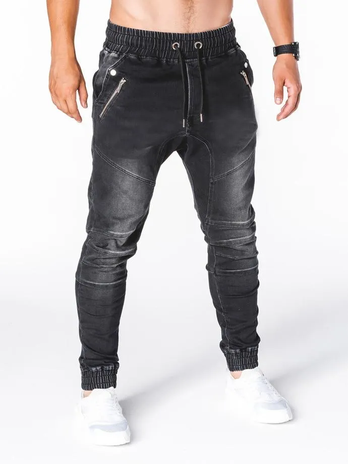 Premium Denim Joggers