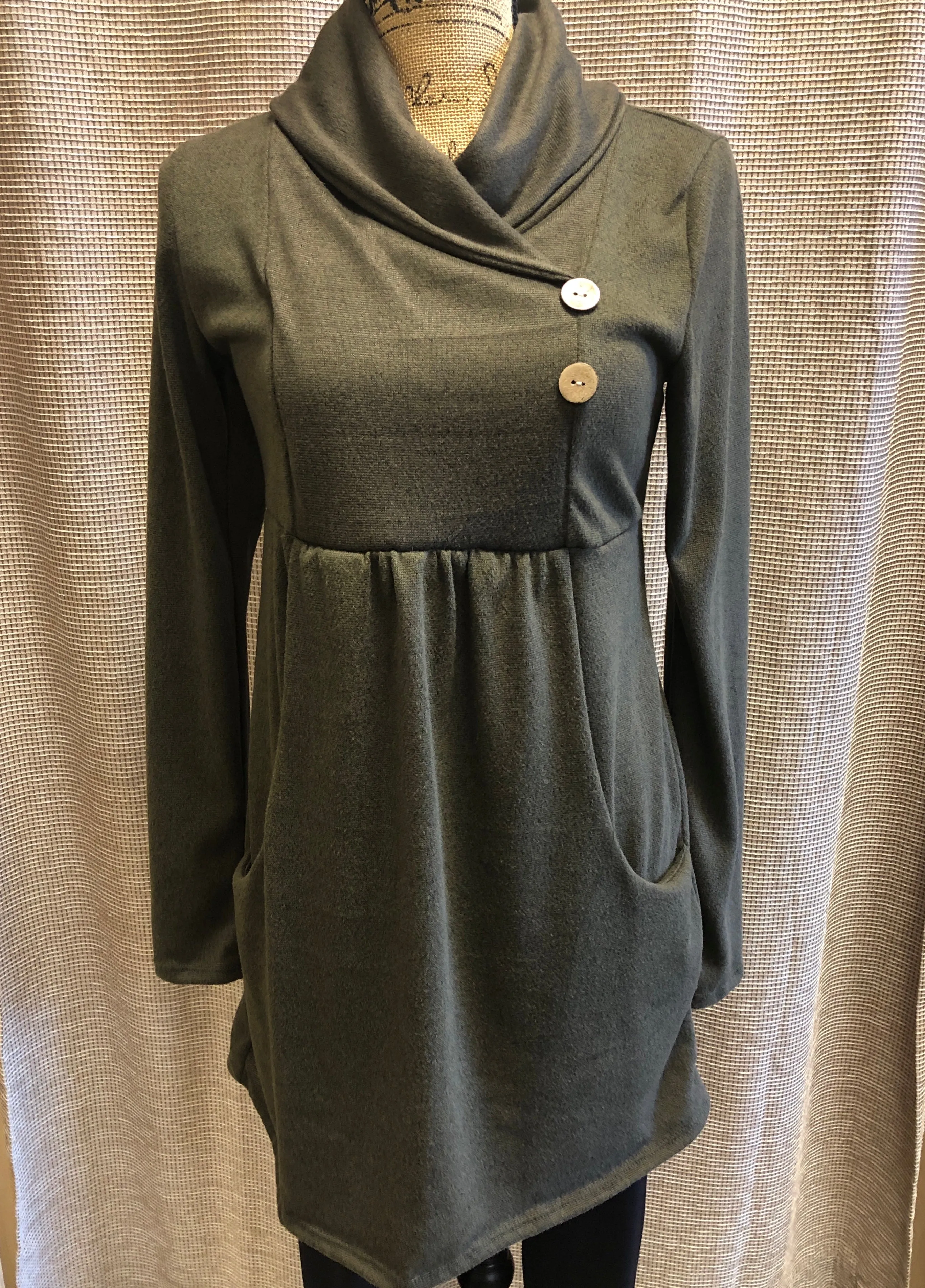 "Cozy" Sweater Tunic  Multiple Colors