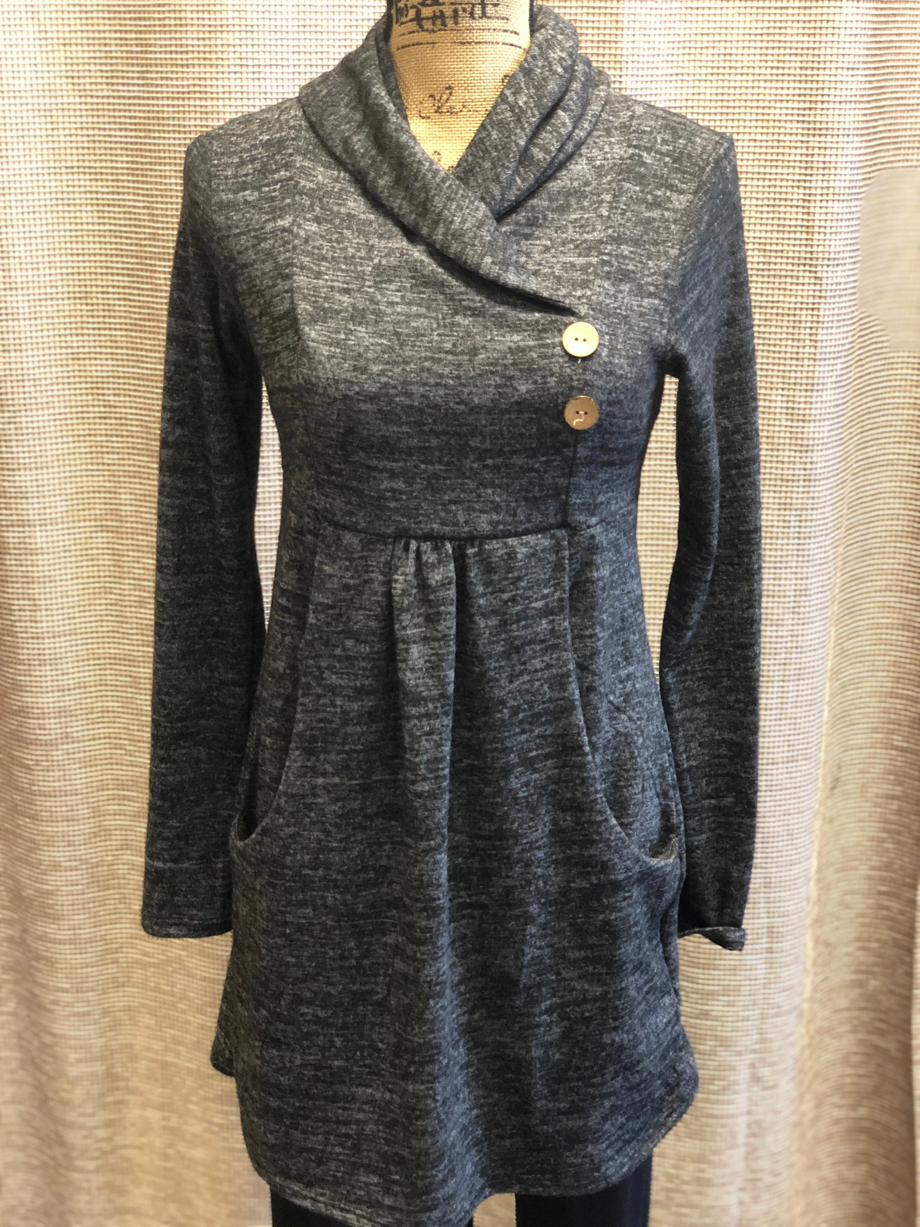 "Cozy" Sweater Tunic  Multiple Colors