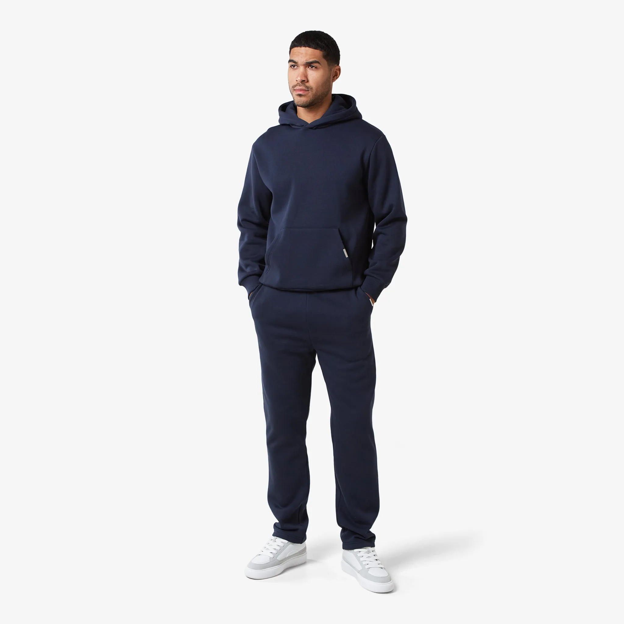 Relaxed Fit Hoodie | Navy