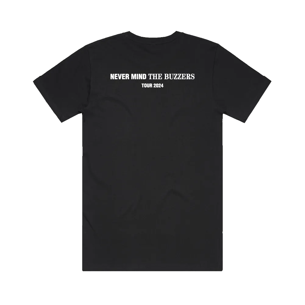 Rockwiz / Simple Logo Black T-Shirt