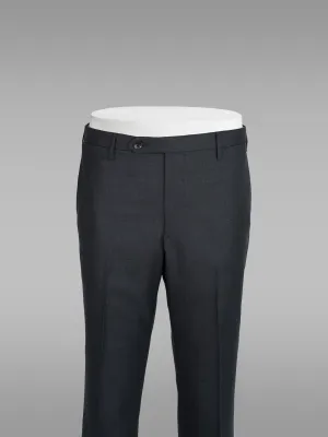 Roma dark grey wool trouser