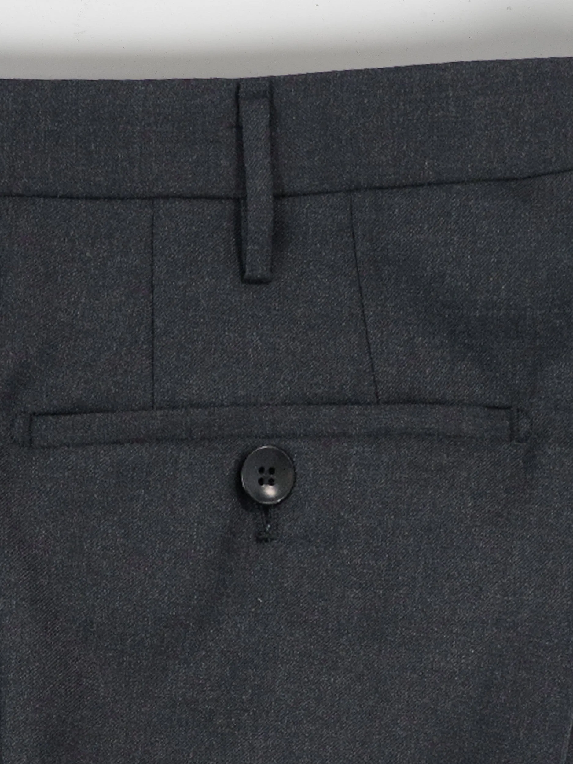 Roma dark grey wool trouser