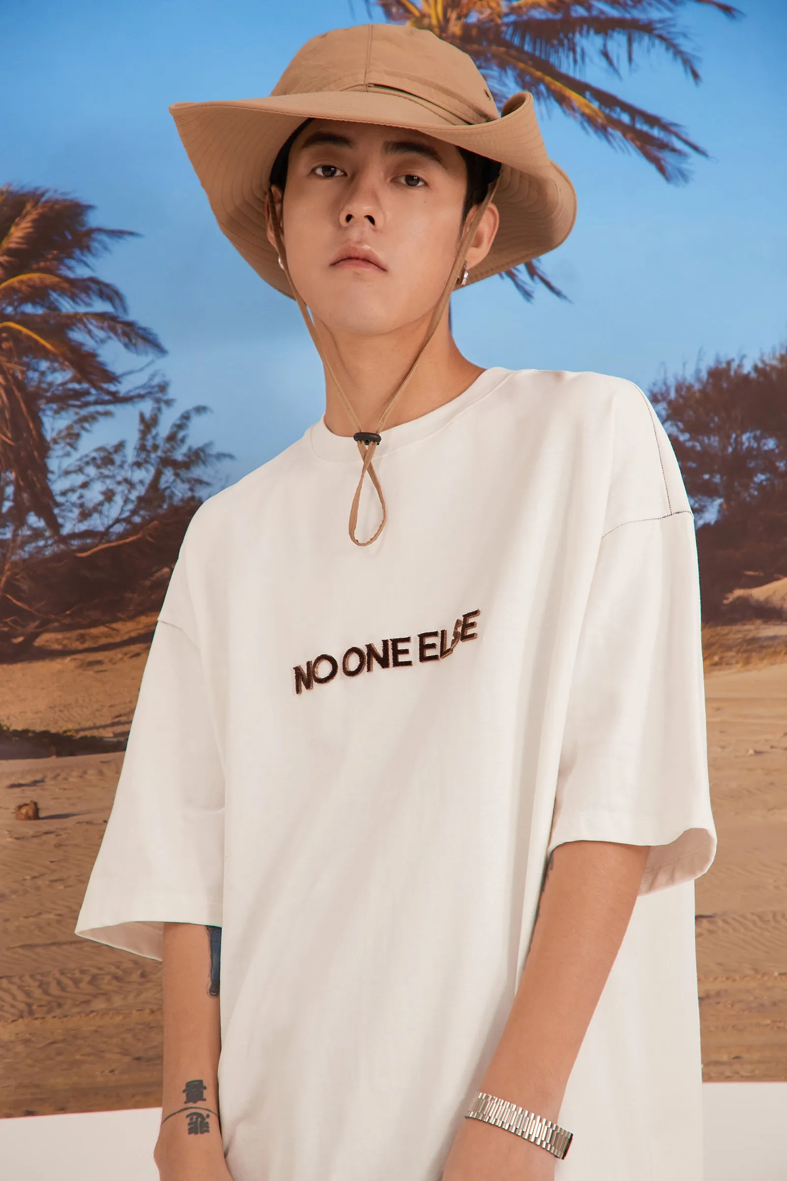 Simple Logo Overfit T-Shirt