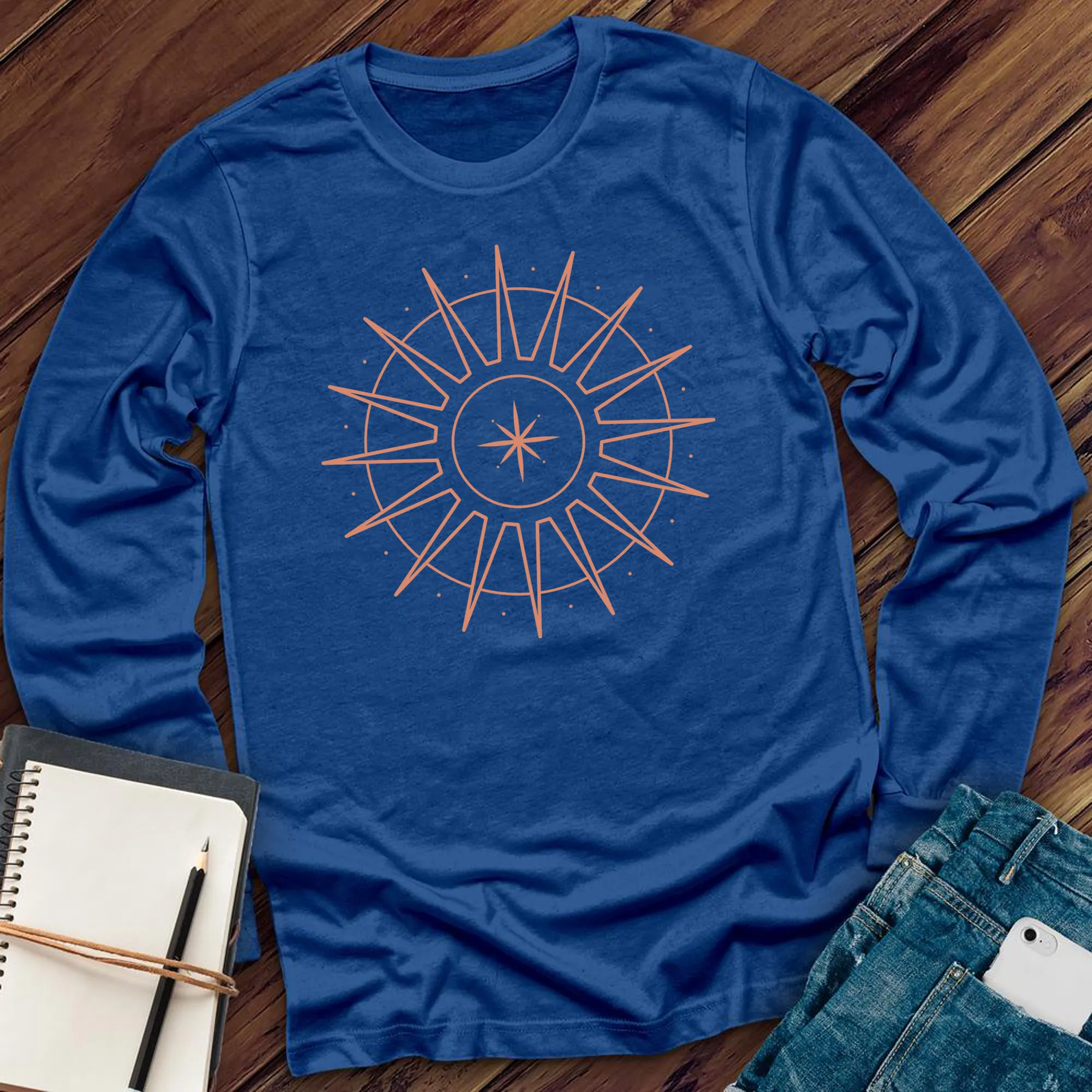 Simple Sun Star Long Sleeve
