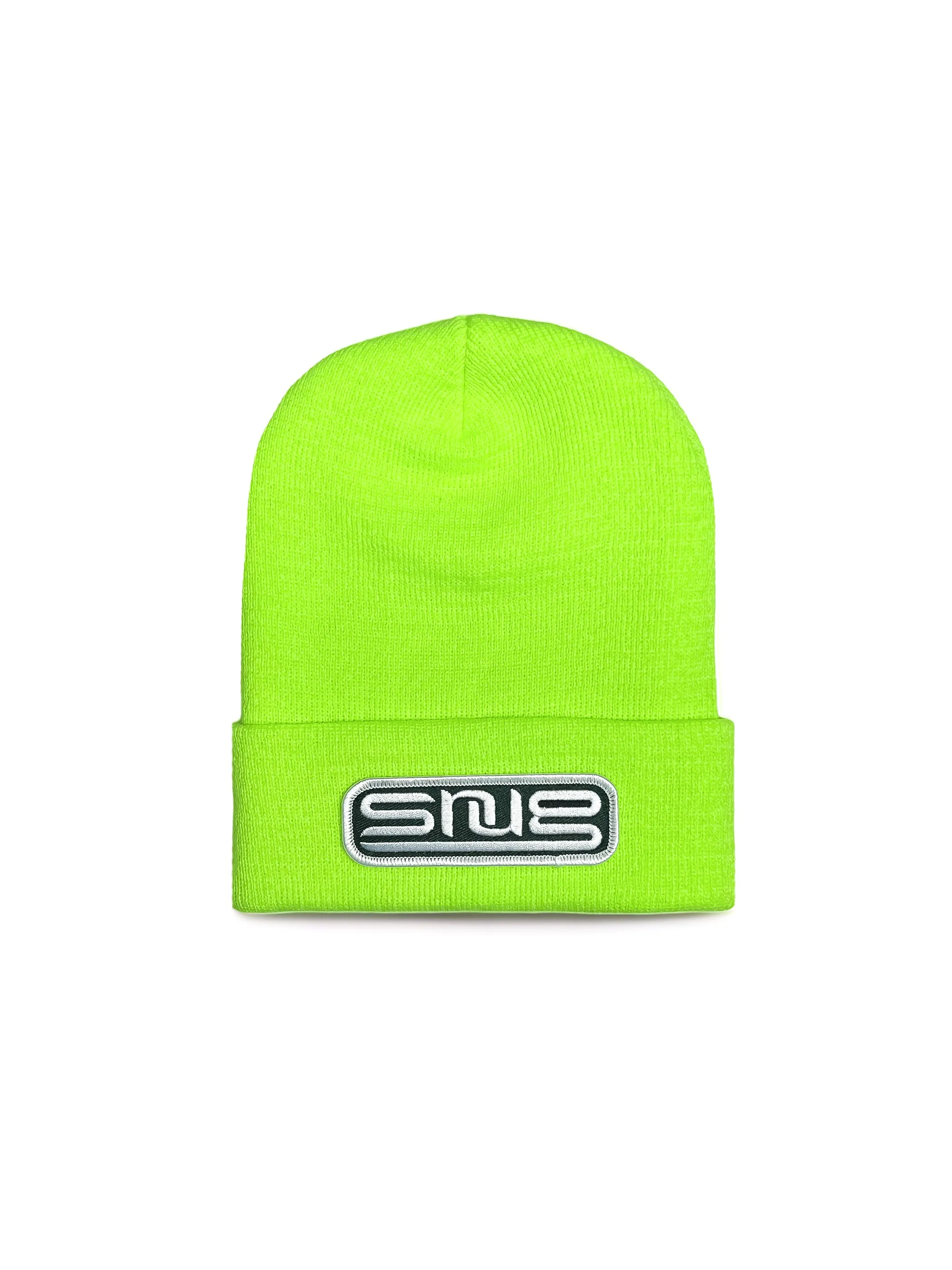 Snug - Logo Beanie - Safety Green