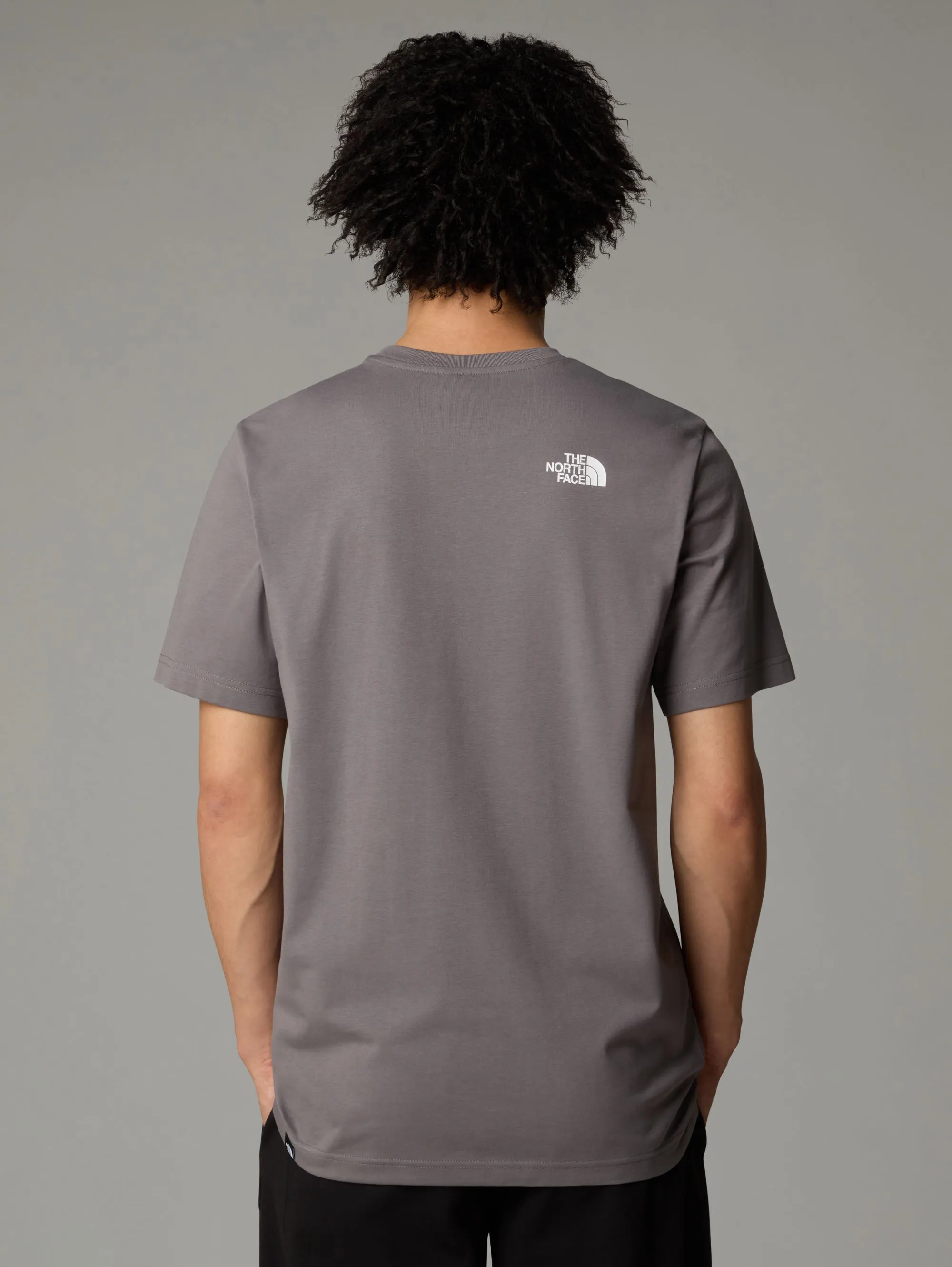 T-shirt Regular Fit con Logo Grigio