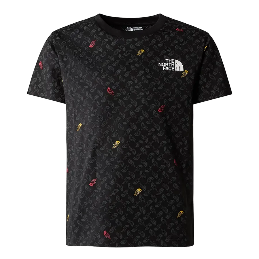 The North Face maglietta manica corta da ragazzi Simple Dome NF0A8871U8I nero