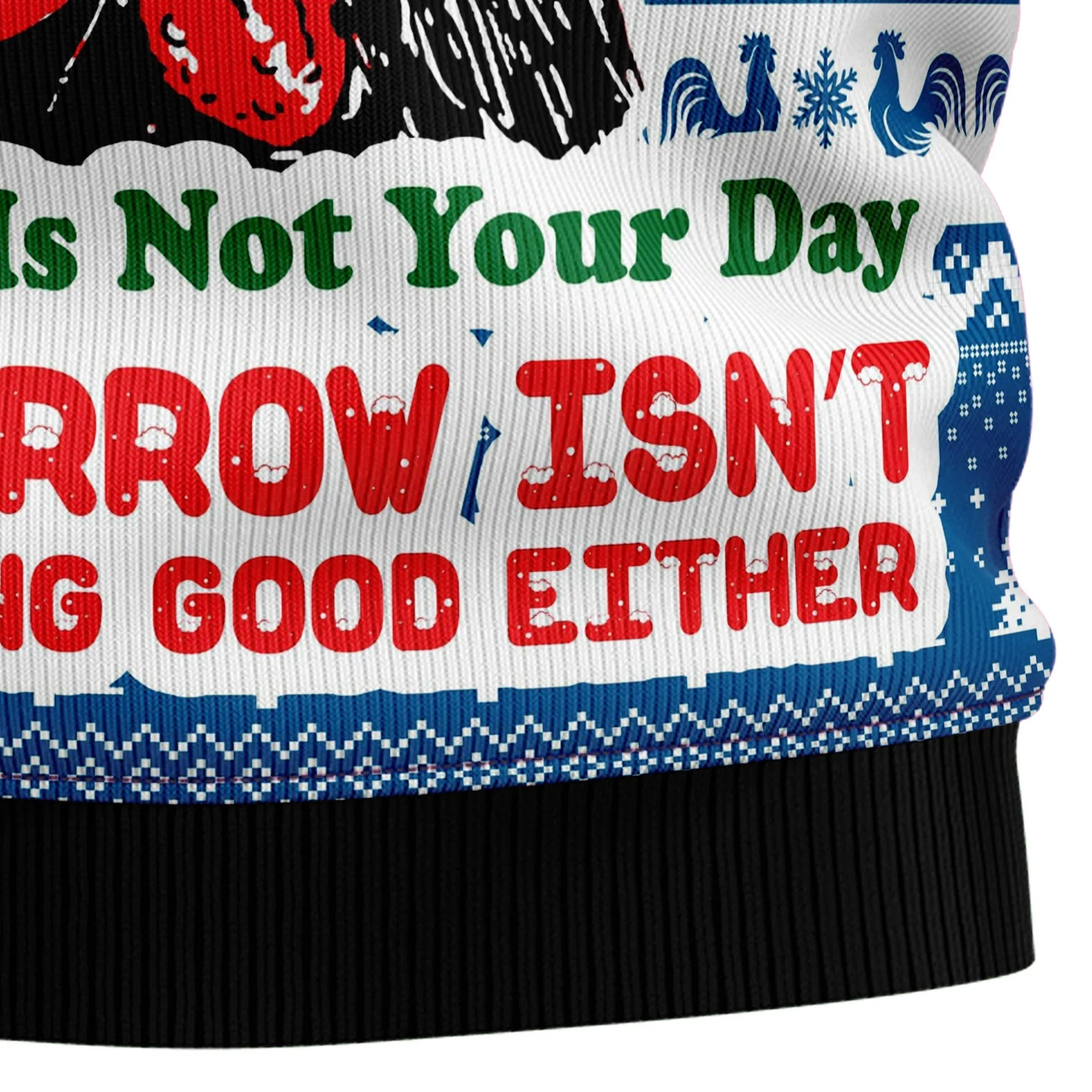 Ugly Christmas Sweater JulesRoche Cotton Blend Warm Graphic