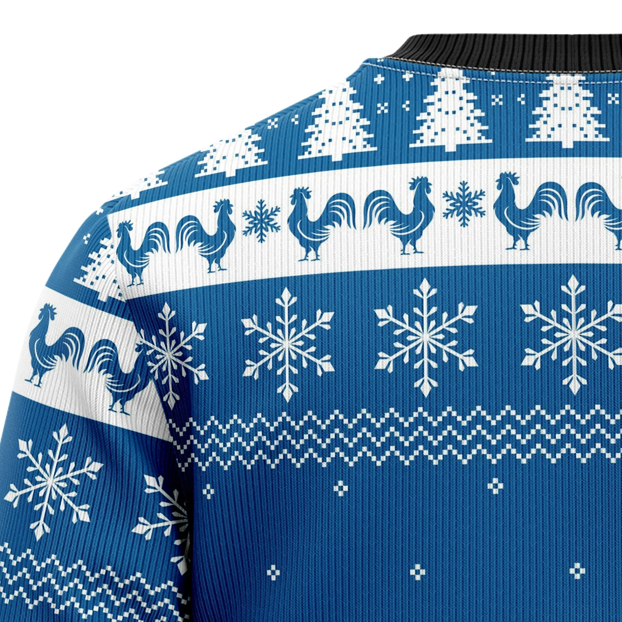 Ugly Christmas Sweater JulesRoche Cotton Blend Warm Graphic