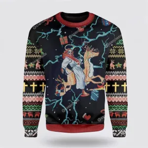 Ugly Sweater JulesRoche Warm Holiday Knit Cotton-Spandex