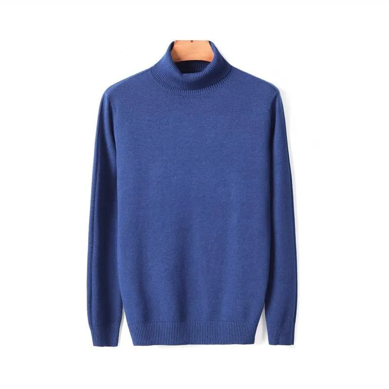 Warm Color Turtleneck Sweater