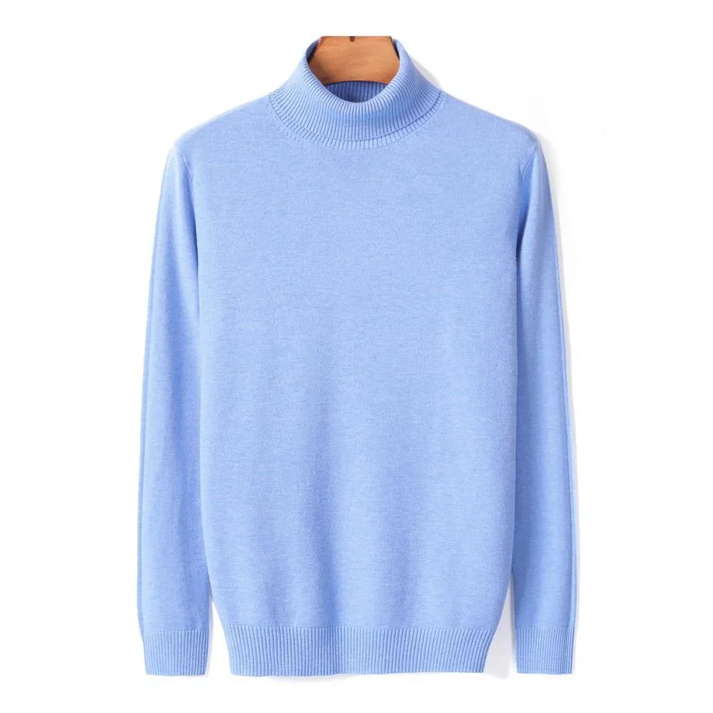Warm Color Turtleneck Sweater