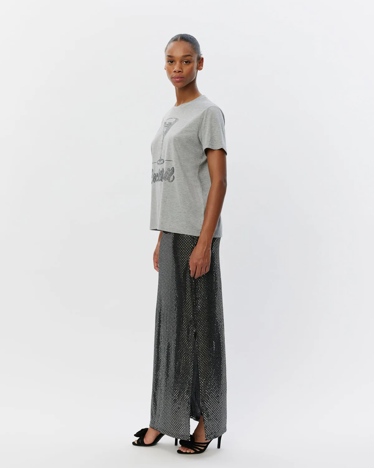 ZENASW T-SHIRT - Grey melange